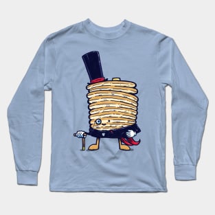 Fancy Captain Pancake Long Sleeve T-Shirt